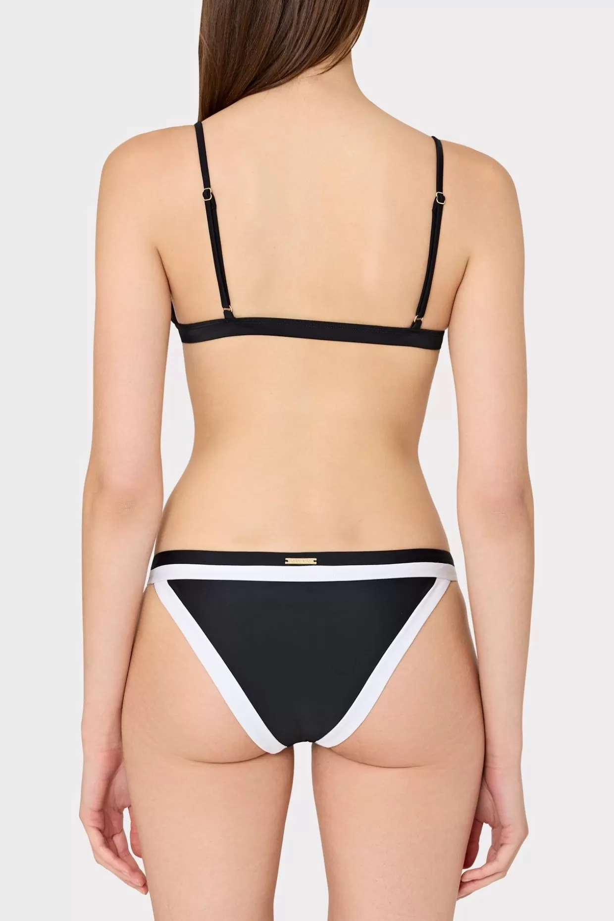 Bikinis-MILLY Amalfi Color Block Bikini Top Black Multi