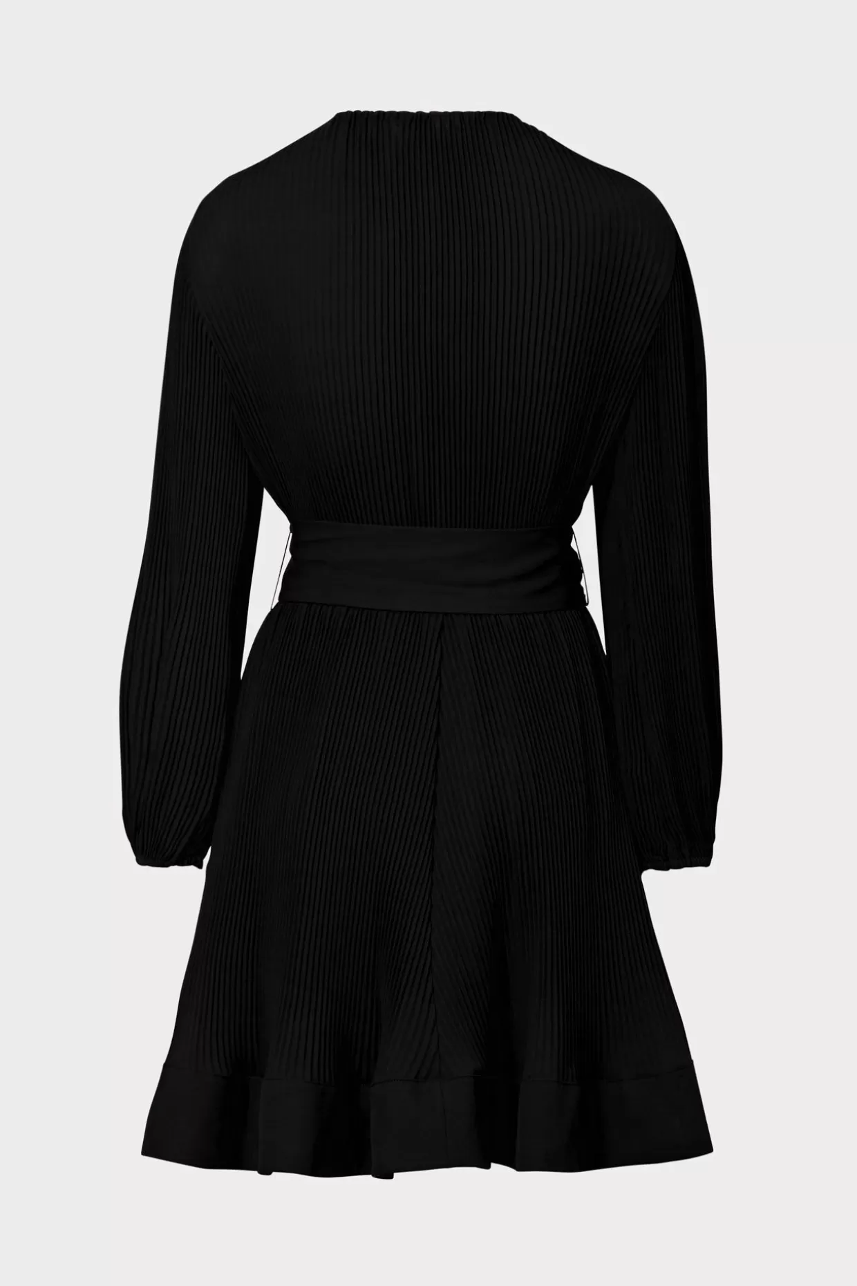 Guest Of Dresses-MILLY Liv Pleated Dress Black