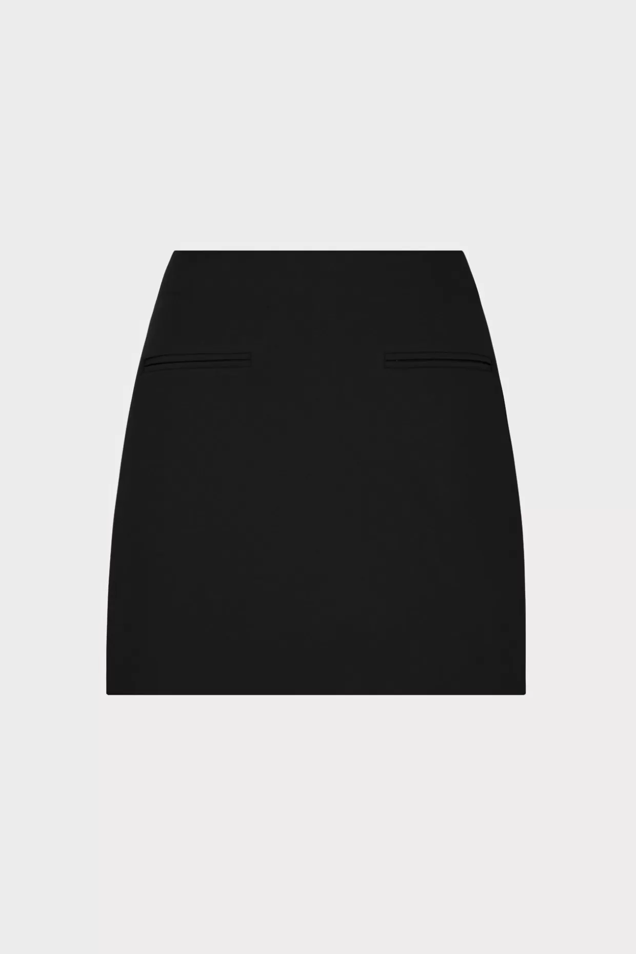 Matching Sets-MILLY Lizzy Cady Mini Skirt Black