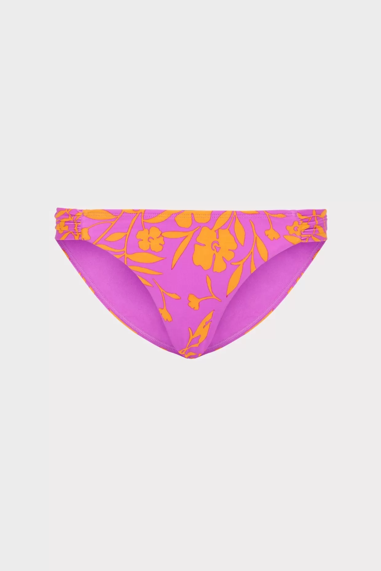 Bikinis-MILLY Marigold Aroma Ruched Sides Bikini Bottom Multi