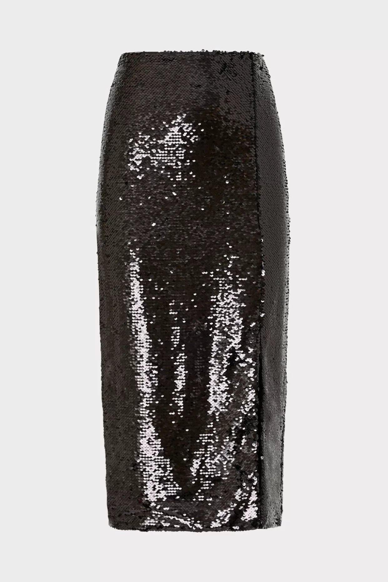 Skirts-MILLY Santanna 3D Sequins Skirt Black