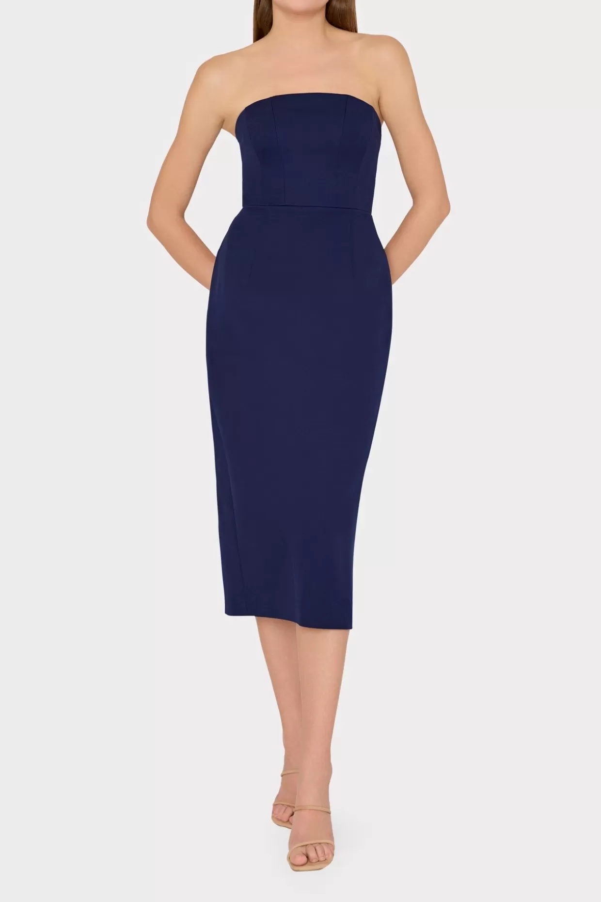 Jumpsuits & Rompers-MILLY Traci Cady Dress Navy
